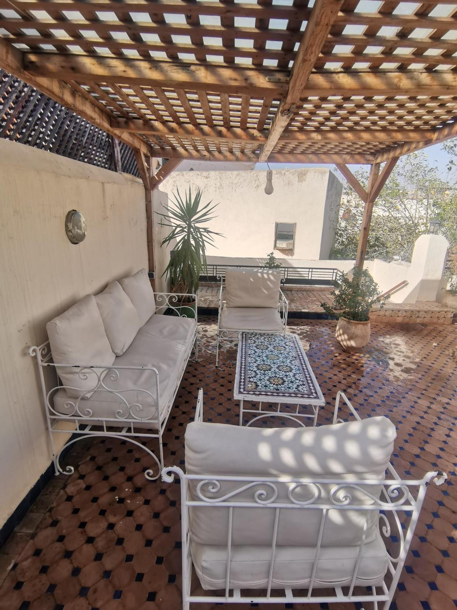 Riad Avec Terrasse Privee Et Piscine Partagee A 300M Fès Exterior foto