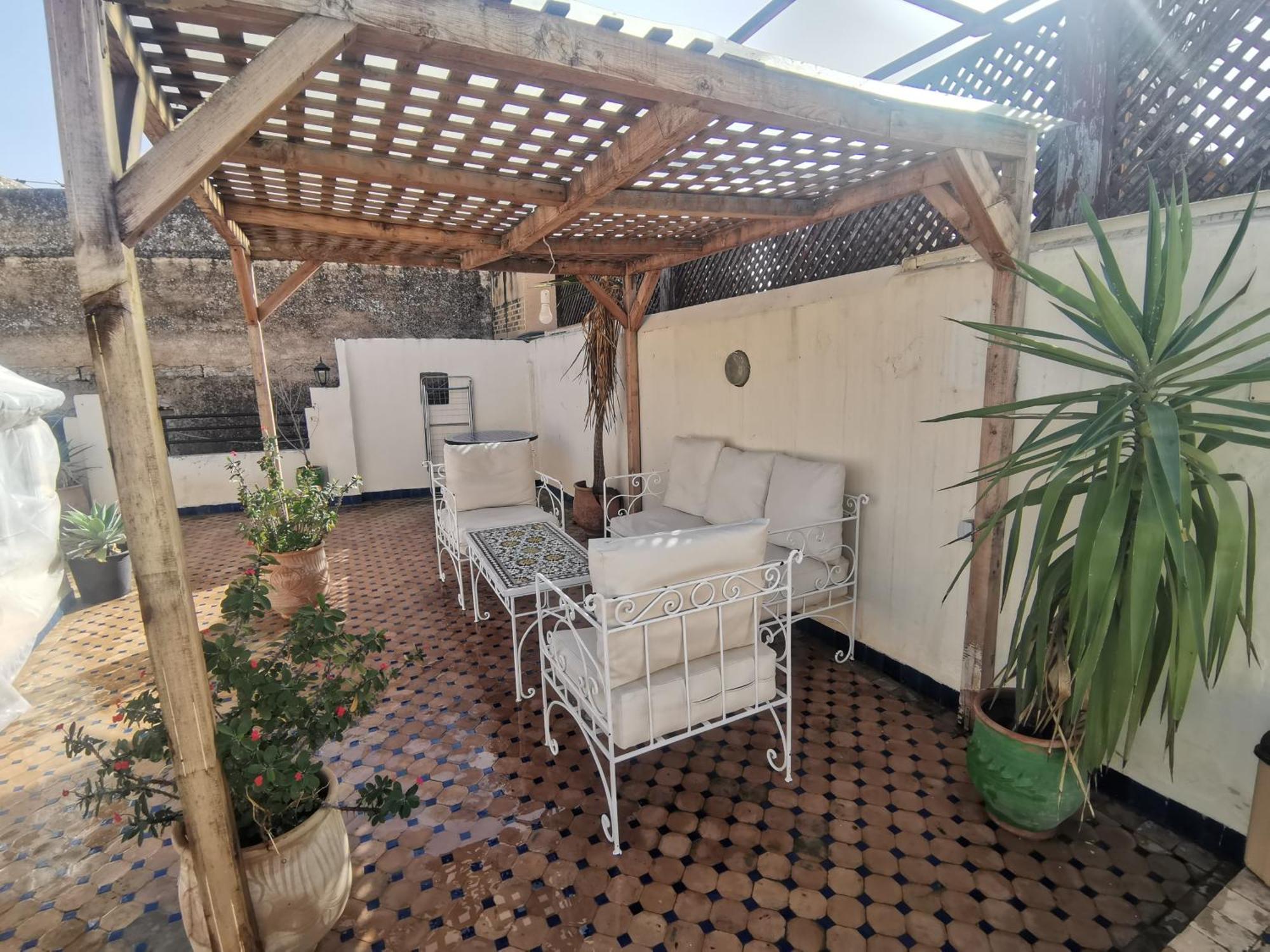 Riad Avec Terrasse Privee Et Piscine Partagee A 300M Fès Exterior foto